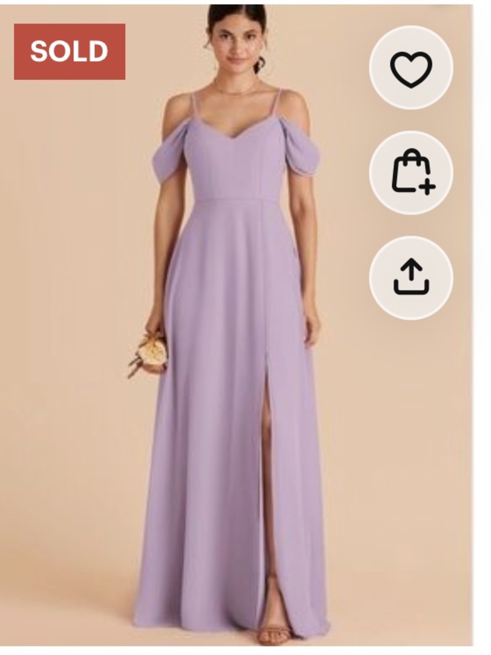 Birds Grey Bridesmaid Dress Lilac Maxi Dress with Delicate Flutter Sleeves